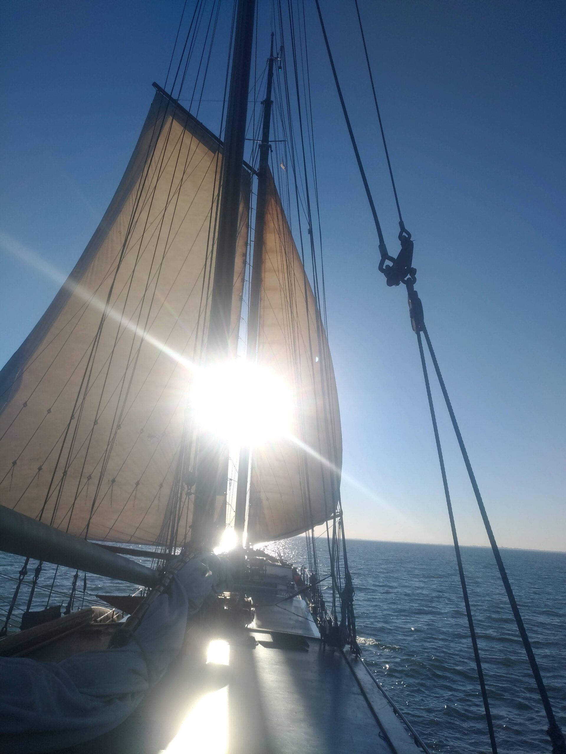 Varen op een klipper